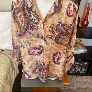 COPY - Tianello Silk plus size tops/tunic 2X